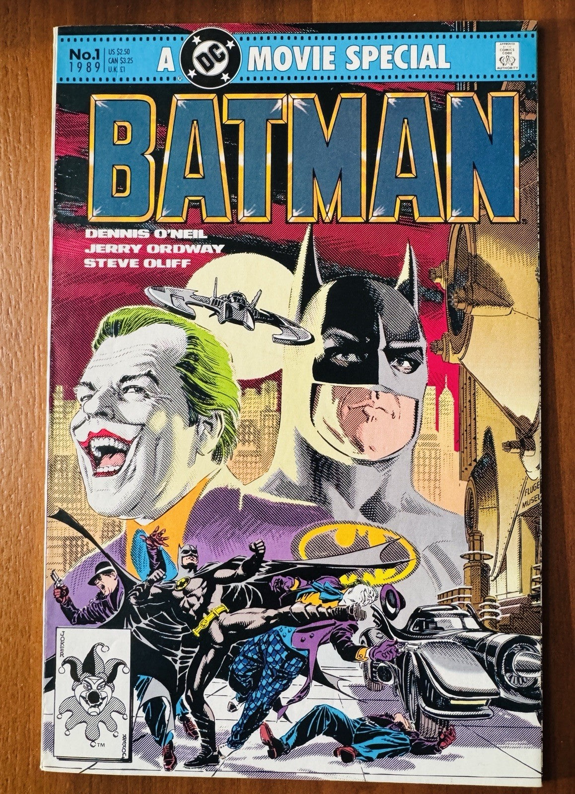 Batman Movie Set of 4 Comics Adaptation Prestige 1st Print VF