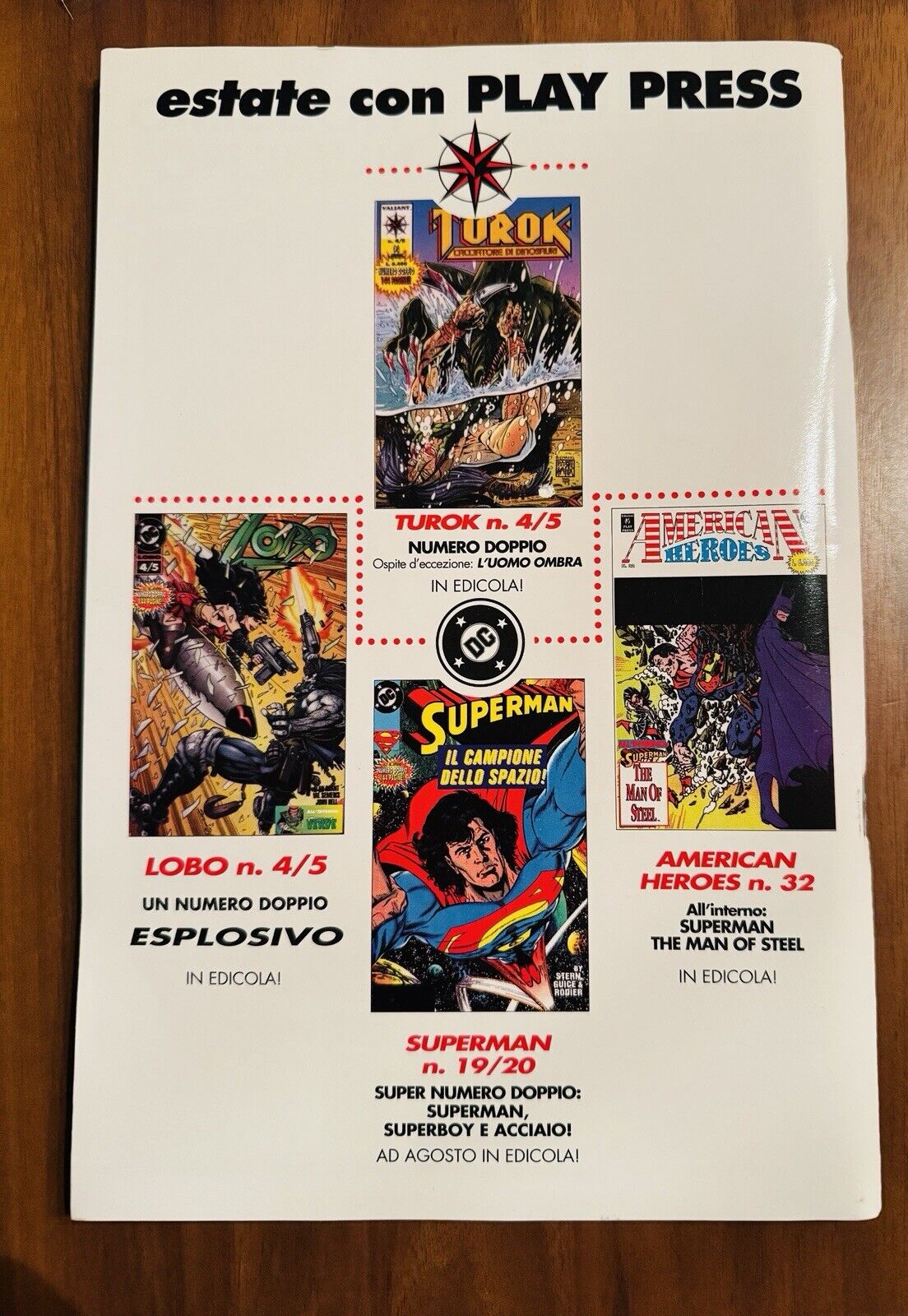 Superman # 3 Italian Version VF