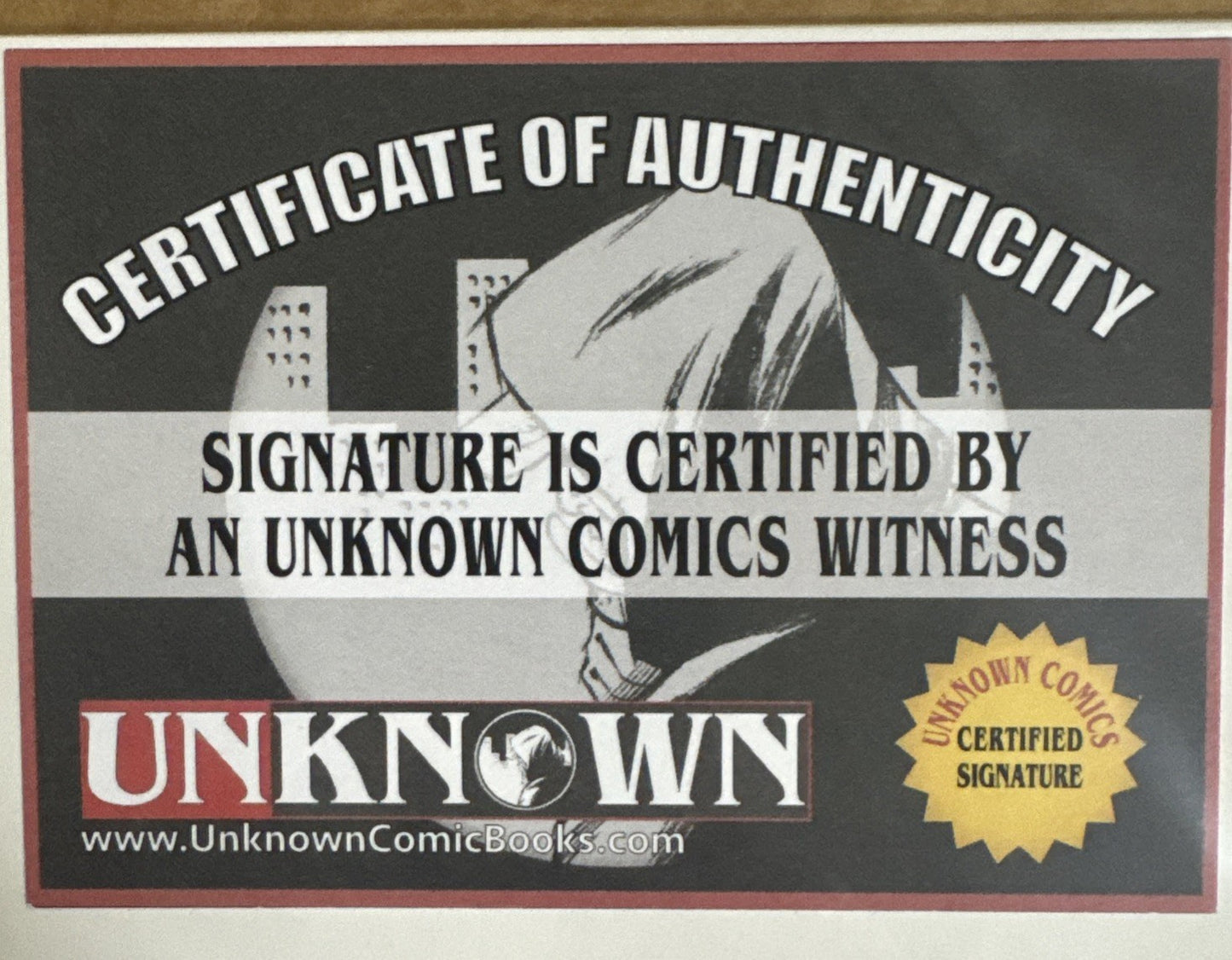 Venom #6 NM 9.4 Tyler Kirkham Unknown Comics Sketch Variant Signed w/COA
