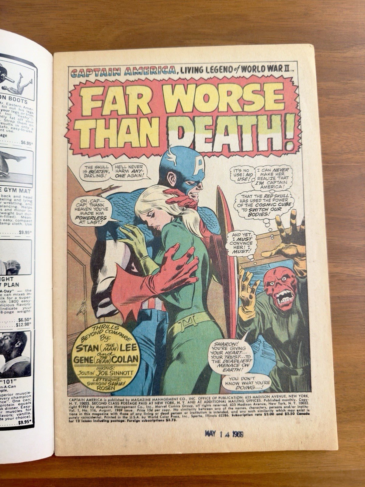 Captain America #116 FN- 5.5