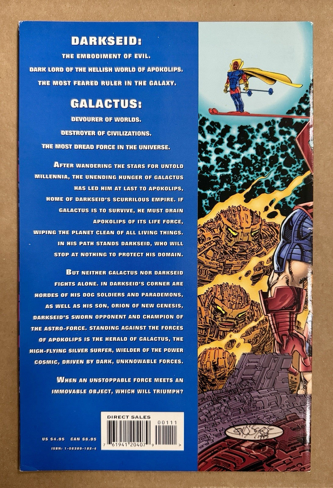 Darkseid vs Galactus : The Hunger NM 9.4