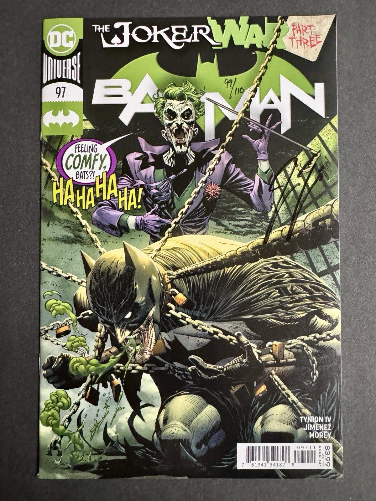Batman #97 - Signed James Tynion IV w/COA NM 9.4