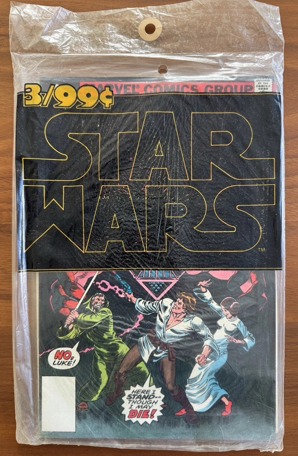 Star Wars Whitman variants #4, 5, 6. Sealed in poly bag. VF