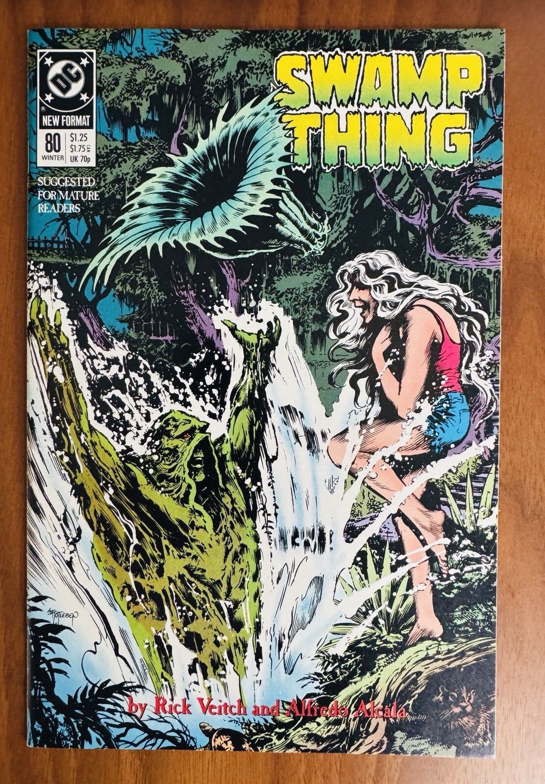 Swamp Thing #77, 78, 79, 80, 81 VF/NM