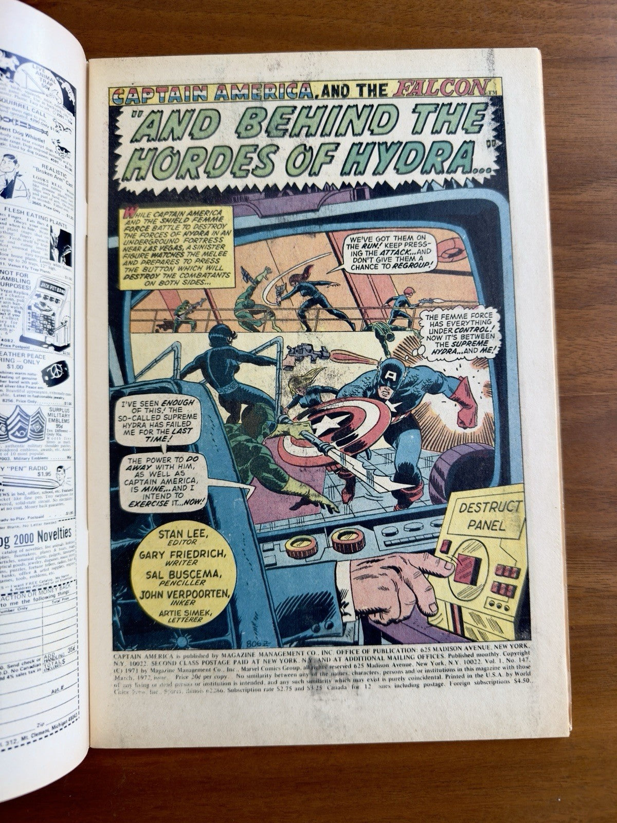 Captain America #147 VF/NM -