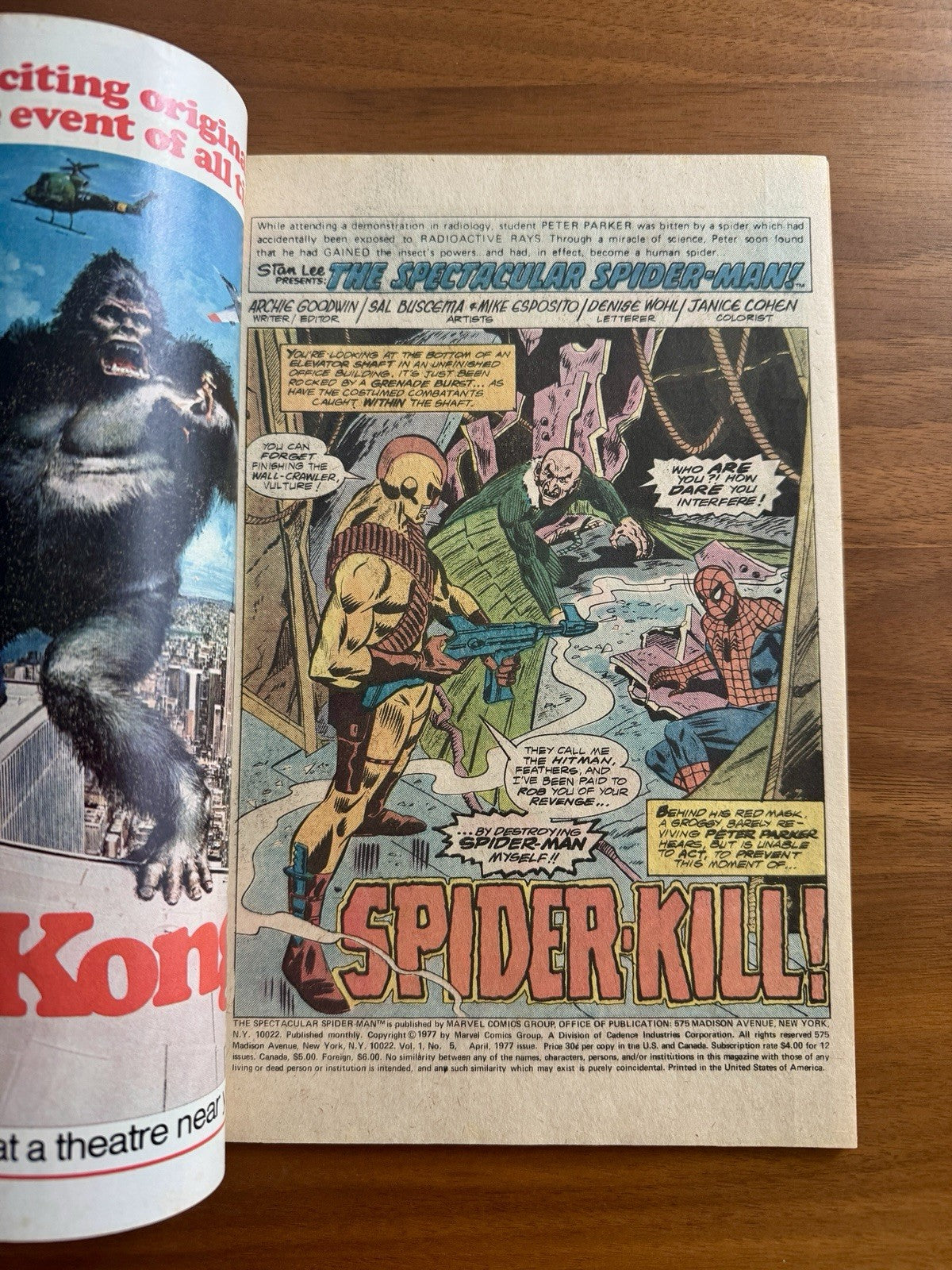 Peter Parker, The Spectacular Spider-Man #5 - VF 8.0