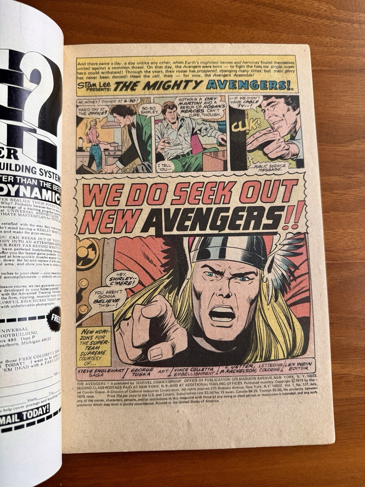 Avengers #137 - Fine+ 6.5