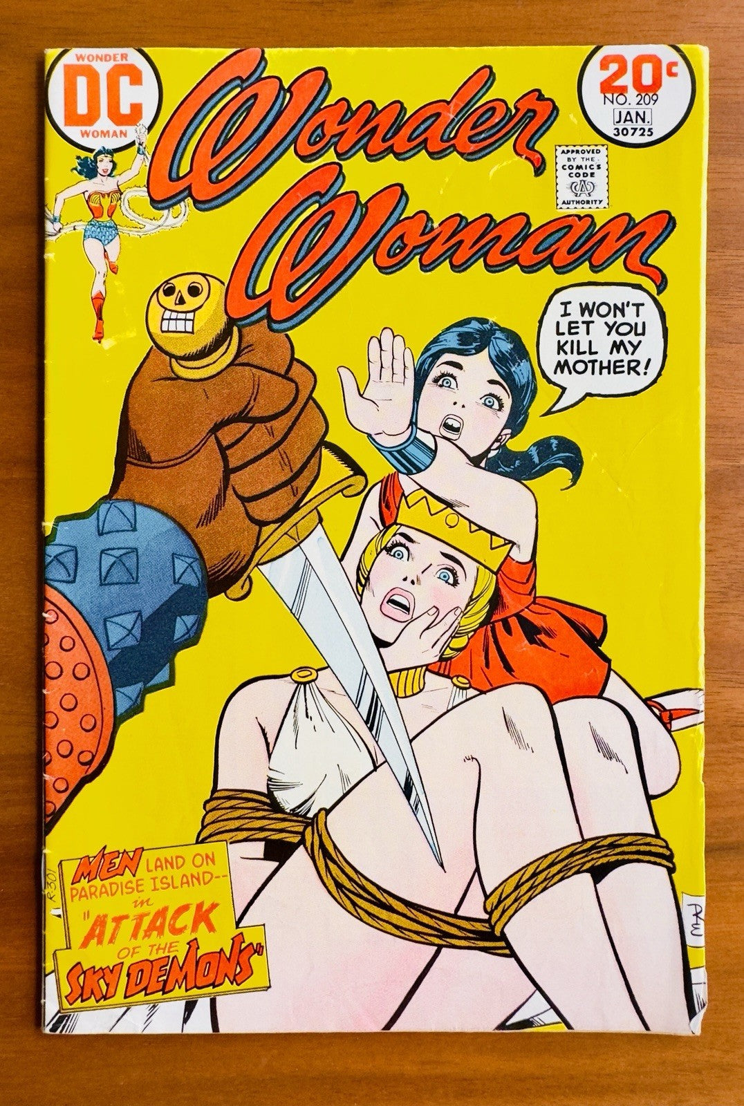Wonder Woman #209 Bondage Cover ( 1973) Fine+ 6.5
