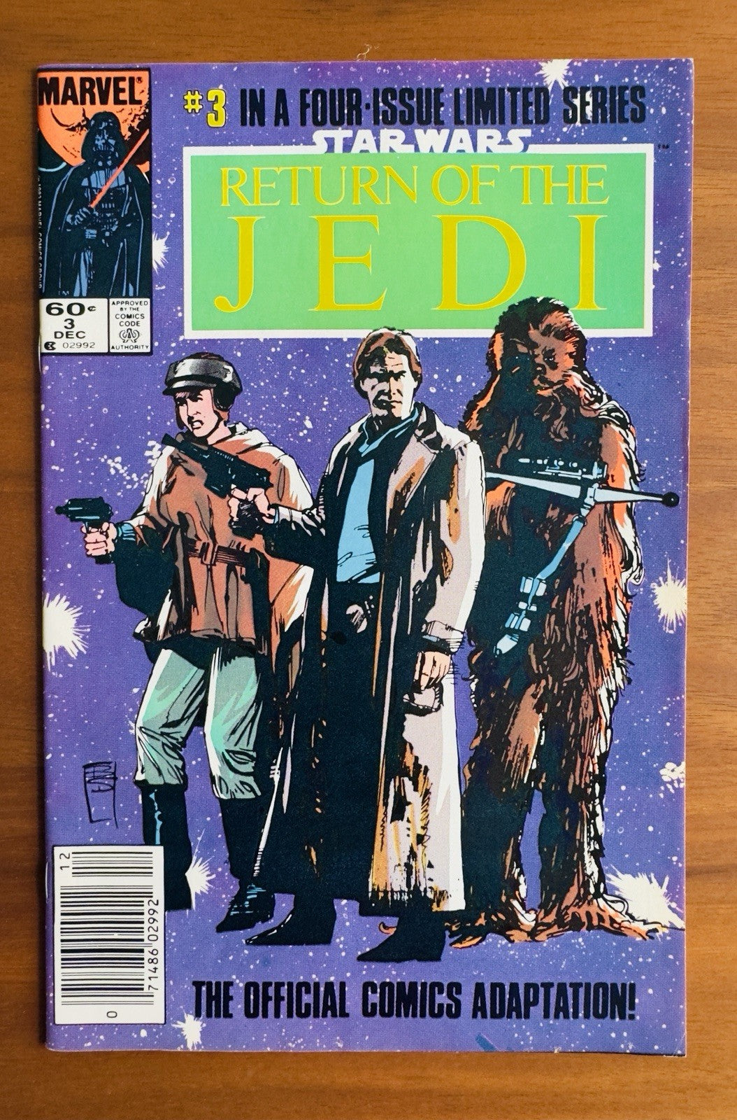 Star Wars Return of the Jedi 1,2,3,4 Complete Set VF