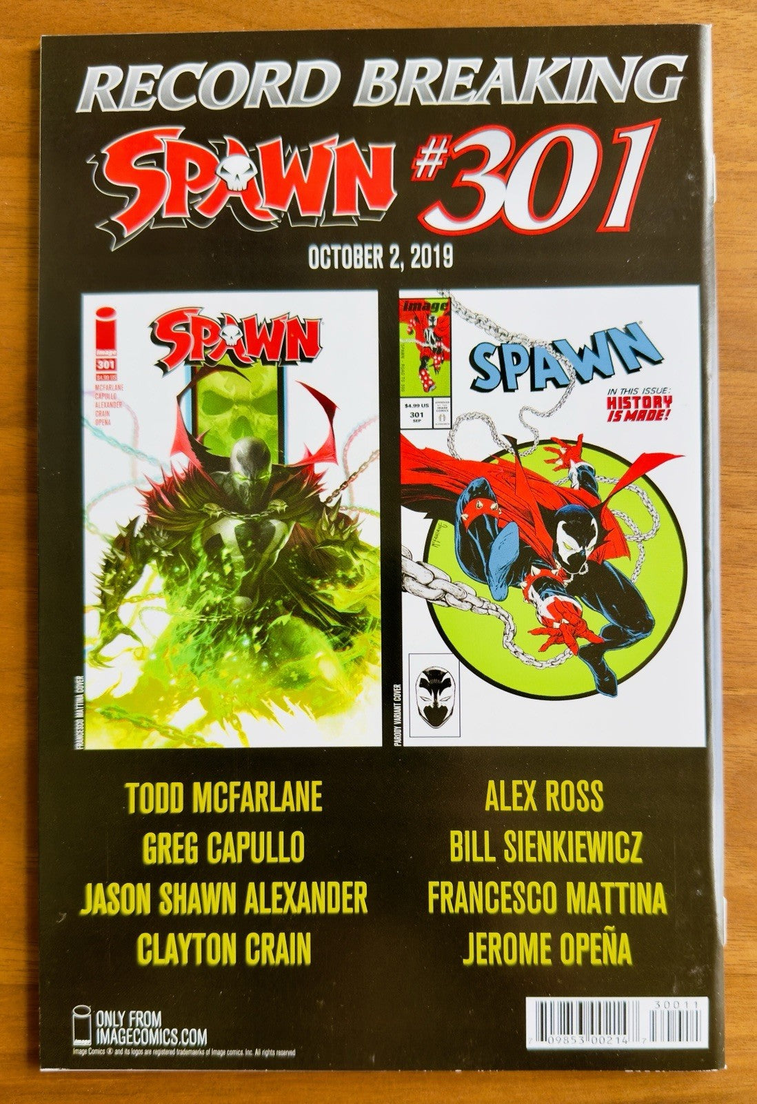 Spawn #300 Cover A NM/NM+
