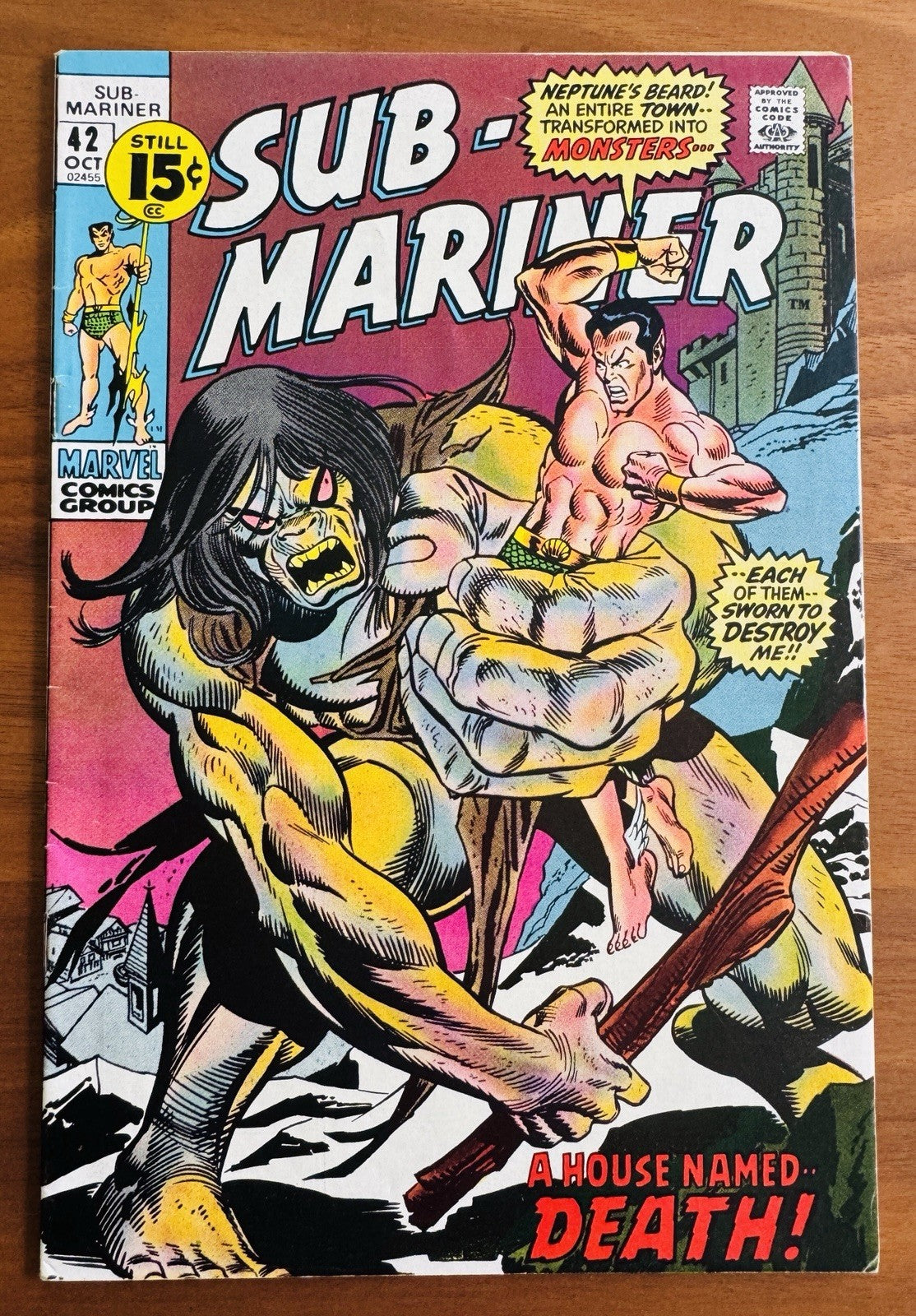 Sub-Mariner #42 F/VF 7.0