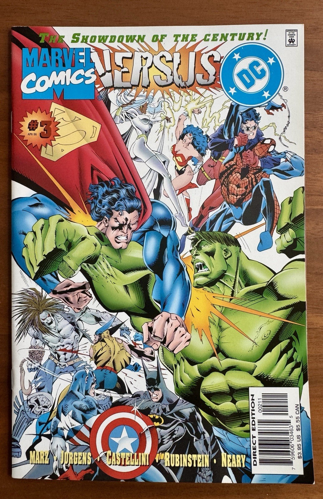 Marvel Comics vs. DC #3 & #4 NM 9.4