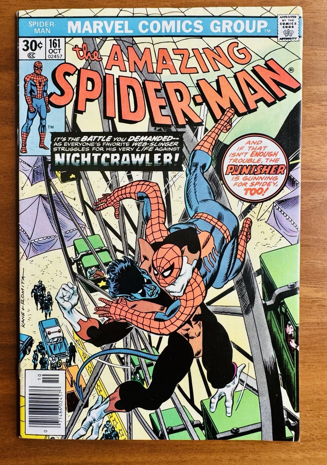 Amazing Spider-Man #161 FN+ 1st Jigsaw