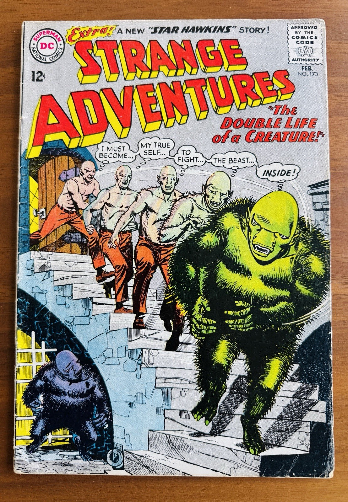 Strange Adventures 173 VG+ 4.5