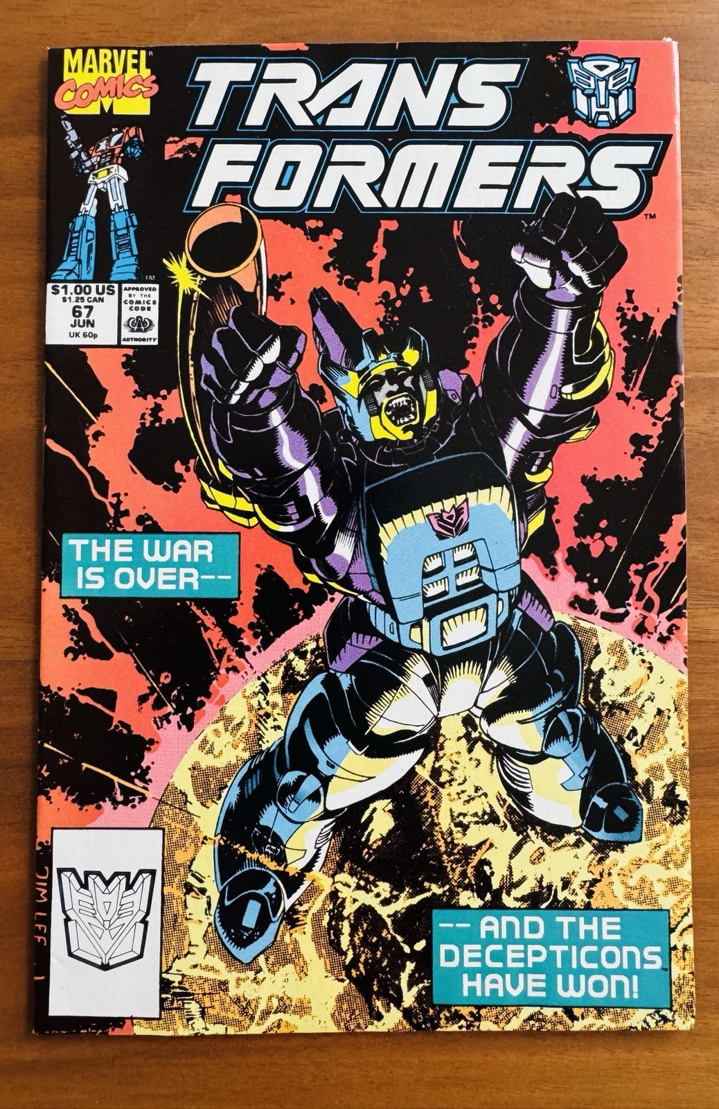 Transformers #67 Marvel 8.0 VF