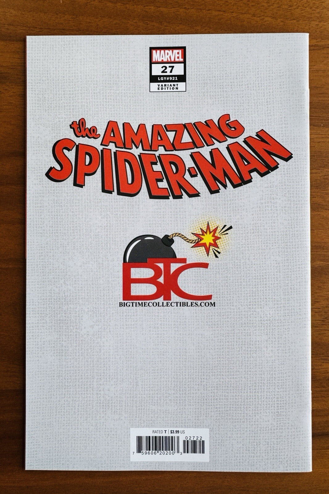 Amazing Spider-Man #27 Ariel Diaz Mary Jane Virgin Variant NM+