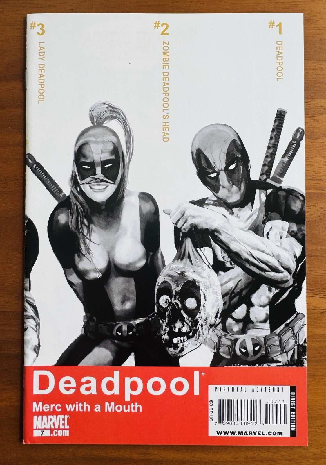 Deadpool Merc With A Mouth # 7 - 1st Lady Deadpool NM- 9.2