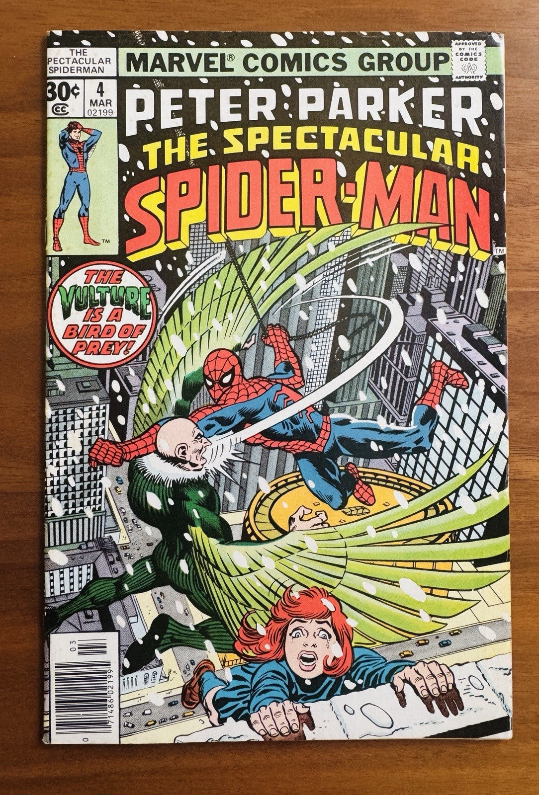 Spectacular Spider-Man #4 - 1st Appearance Hitman - Fine+ 6.5