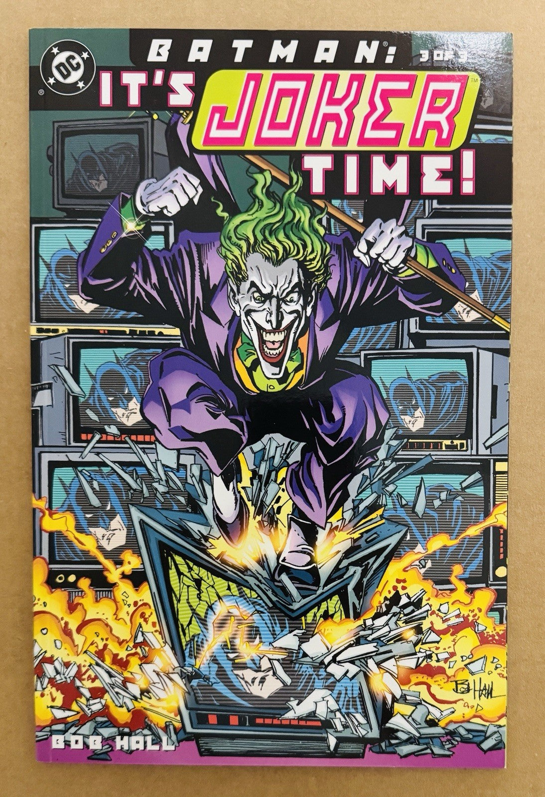 Batman- It's Joker Time #1 - 3 (Complete Set) NM 9.4