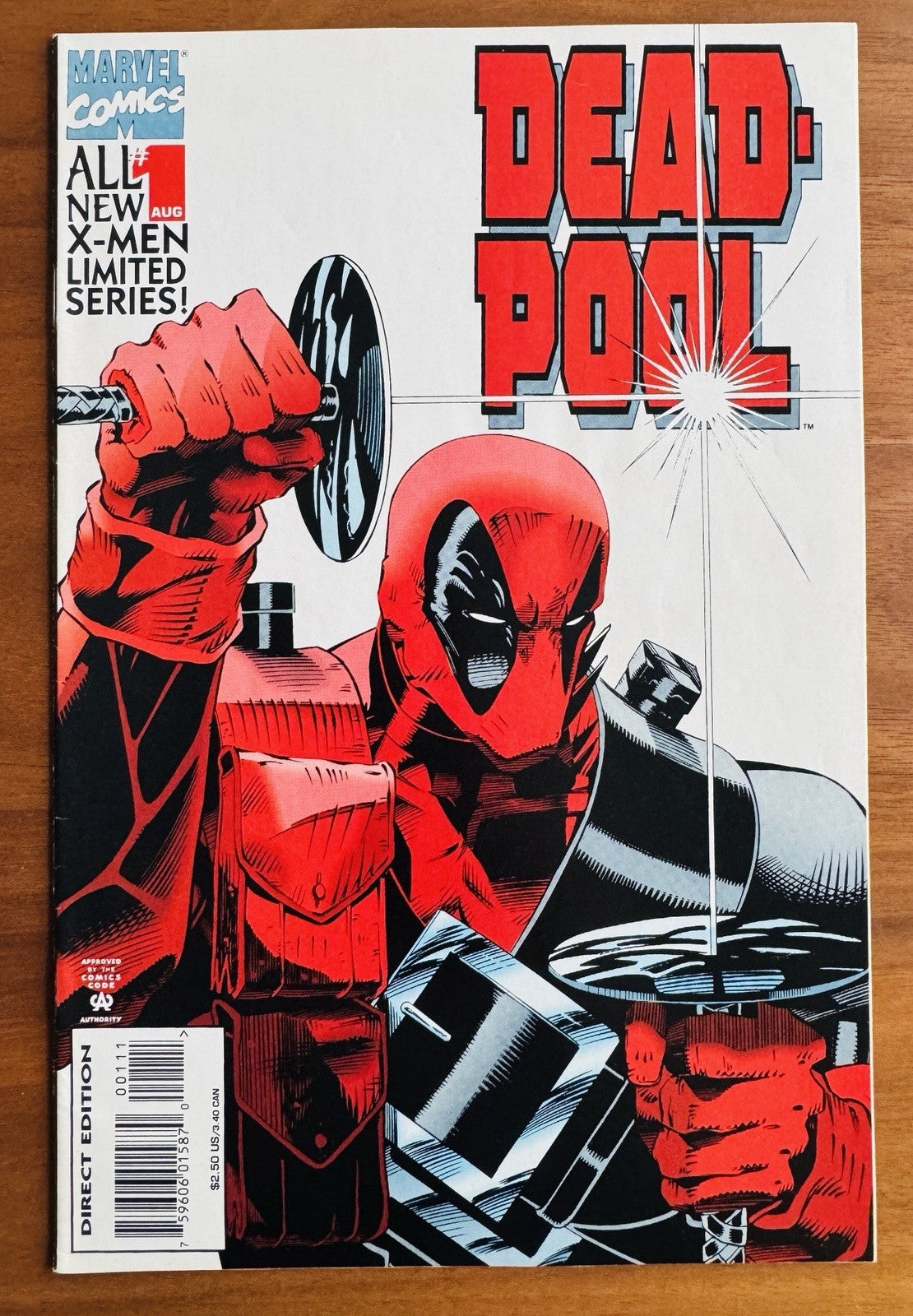 Deadpool X-MEN Limited Series #1-4 Complete Series VF/NM