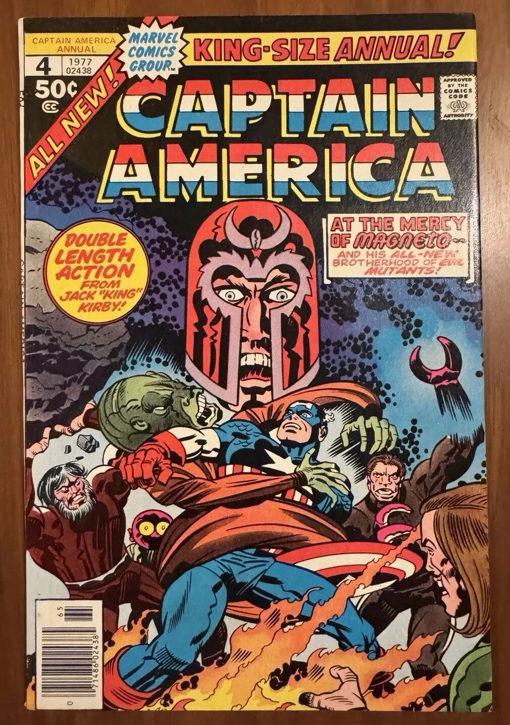 Captain America King Size Annual #4 VF/NM