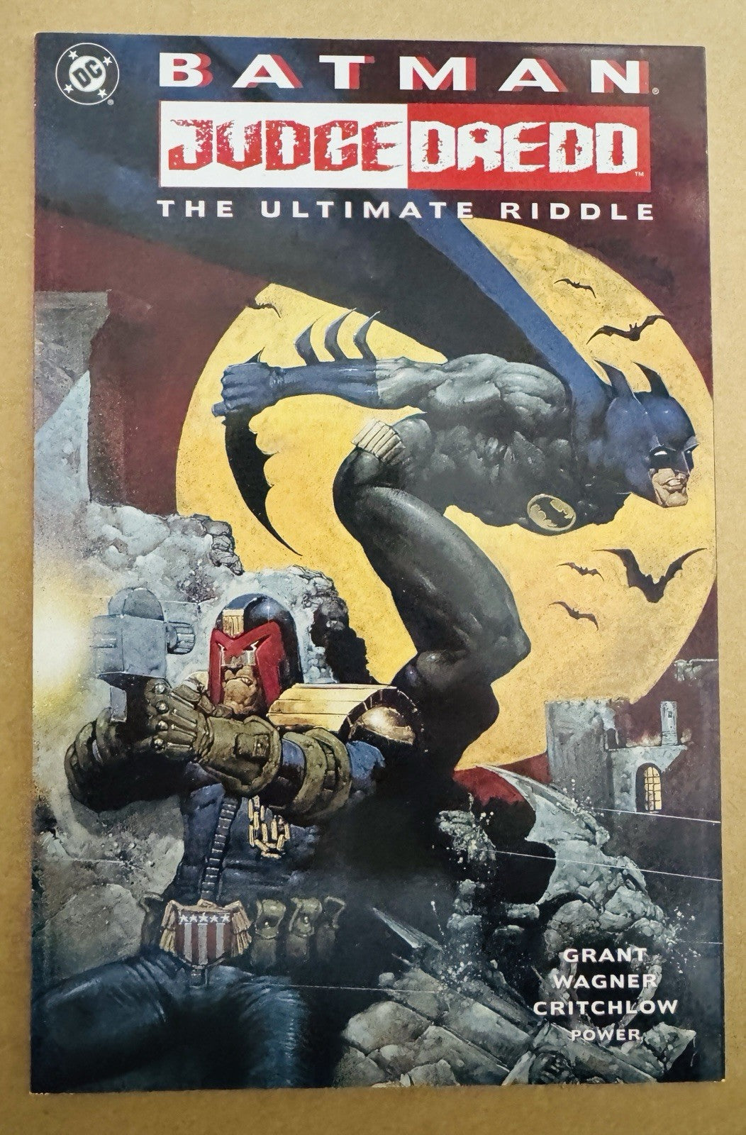 Batman/Judge Dredd: Die Laughing #1-2 Complete Set NM