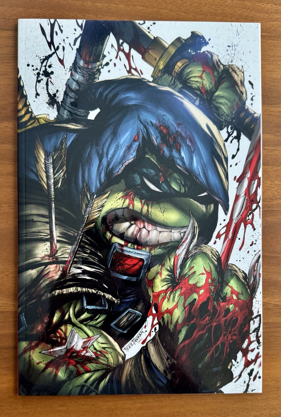 TMNT The Last Ronin #4 Tyler Kirkham Virgin Cover IDW NM+