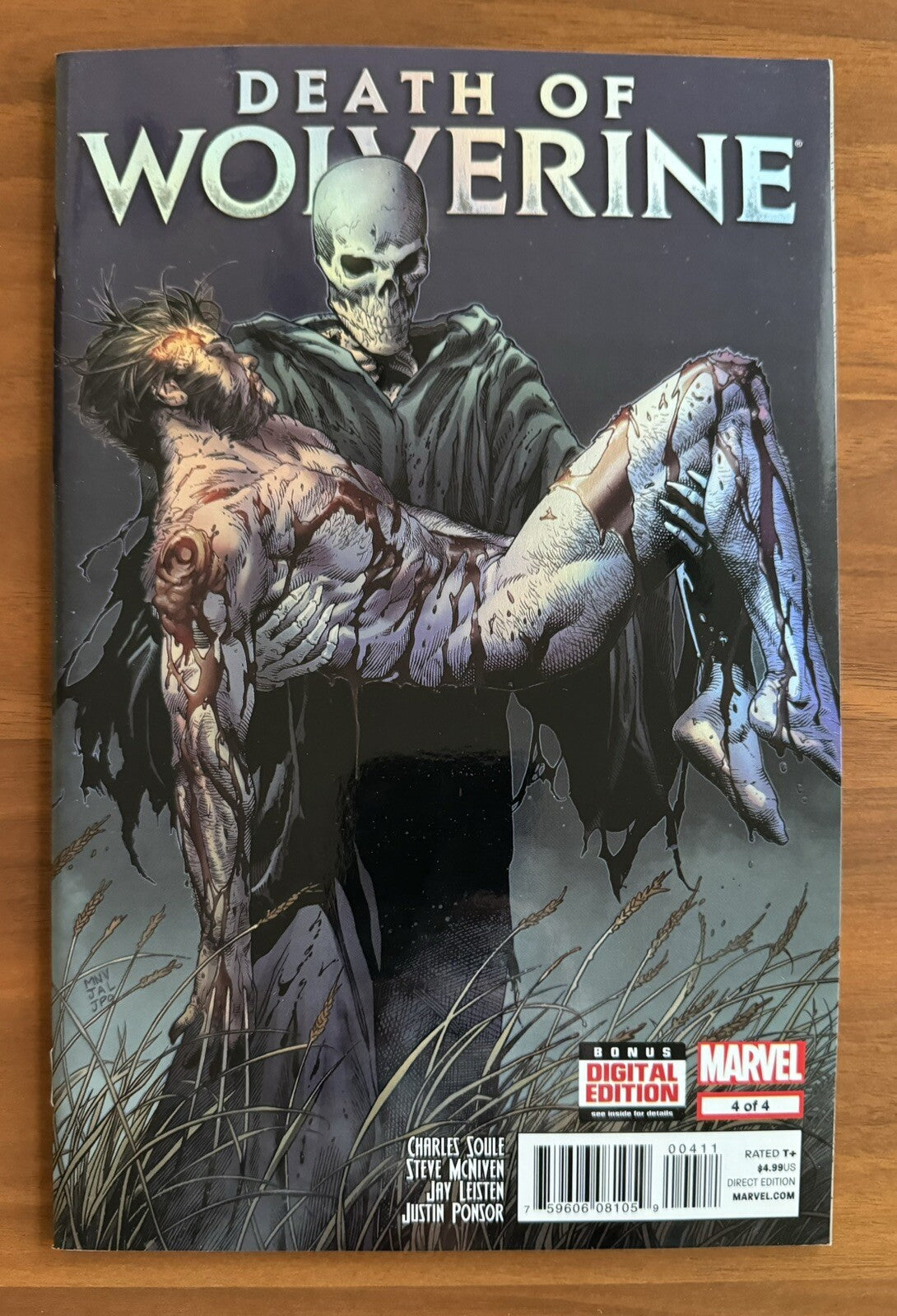 Death Of Wolverine #1-4 Complete series VF/NM (6 Books)