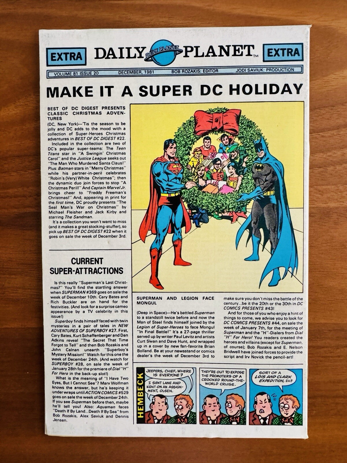 Superman Family #216 VF+ 8.5