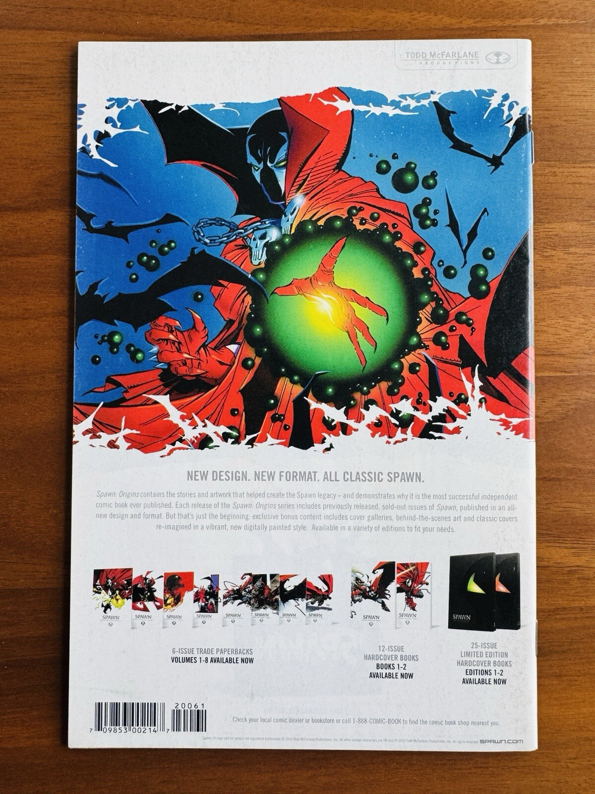 Spawn #200 Ashley Wood Skull Variant VF/NM