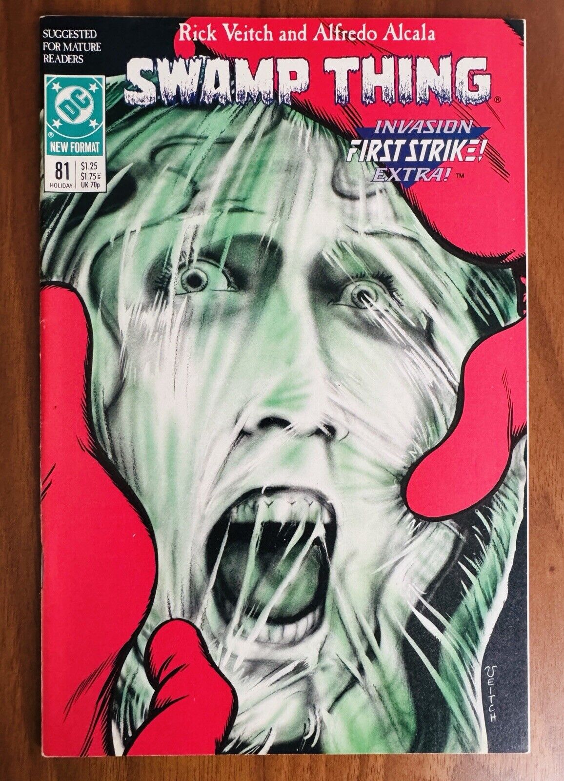 Swamp Thing #77, 78, 79, 80, 81 VF/NM