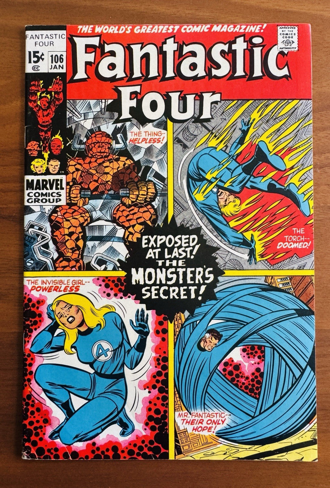 Fantastic Four #106 F/VF 7.0