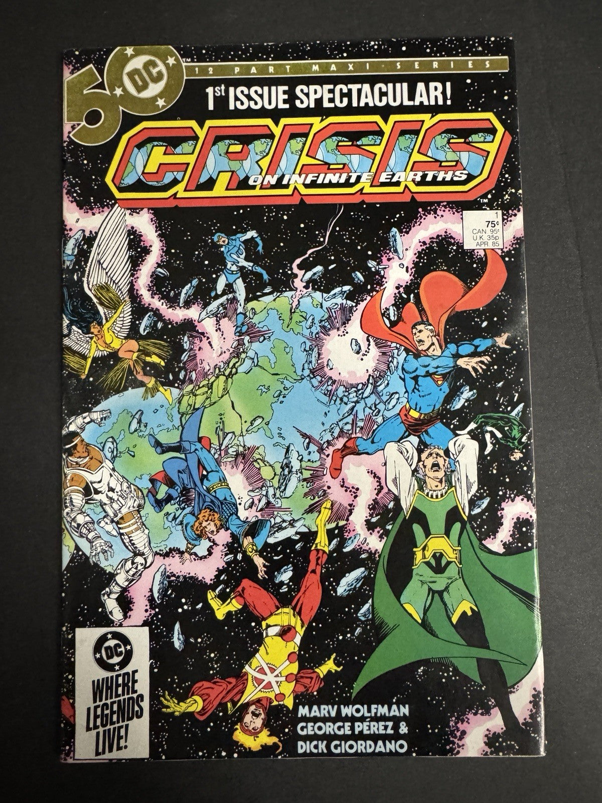 Crisis On Infinite Earths #1 NM 9.4
