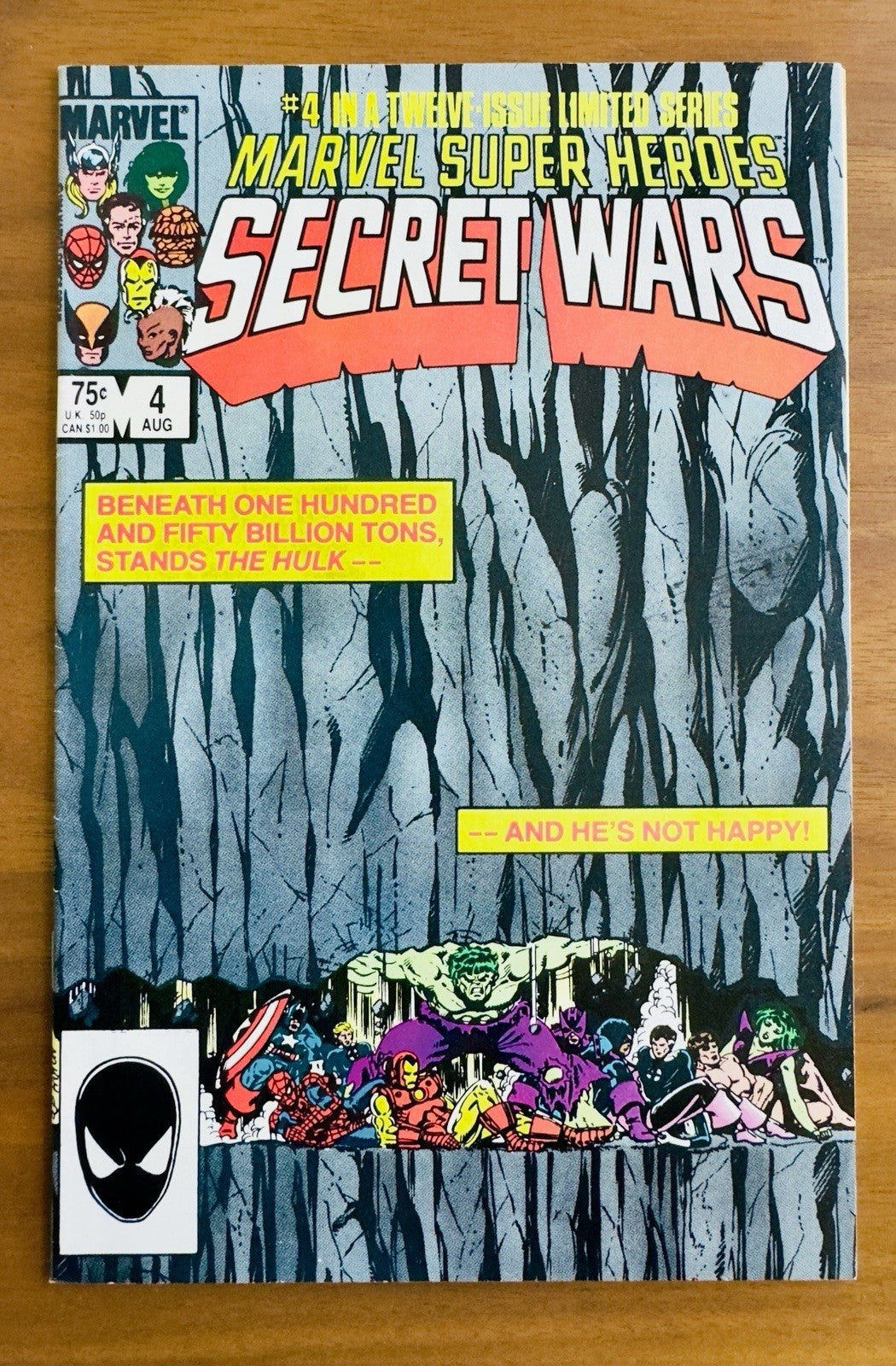 Marvel Comics Super Heroes Secret Wars #4 VF 8.0