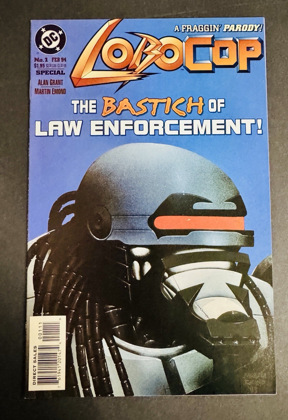 Lobocop #1 VFNM Robocop parody