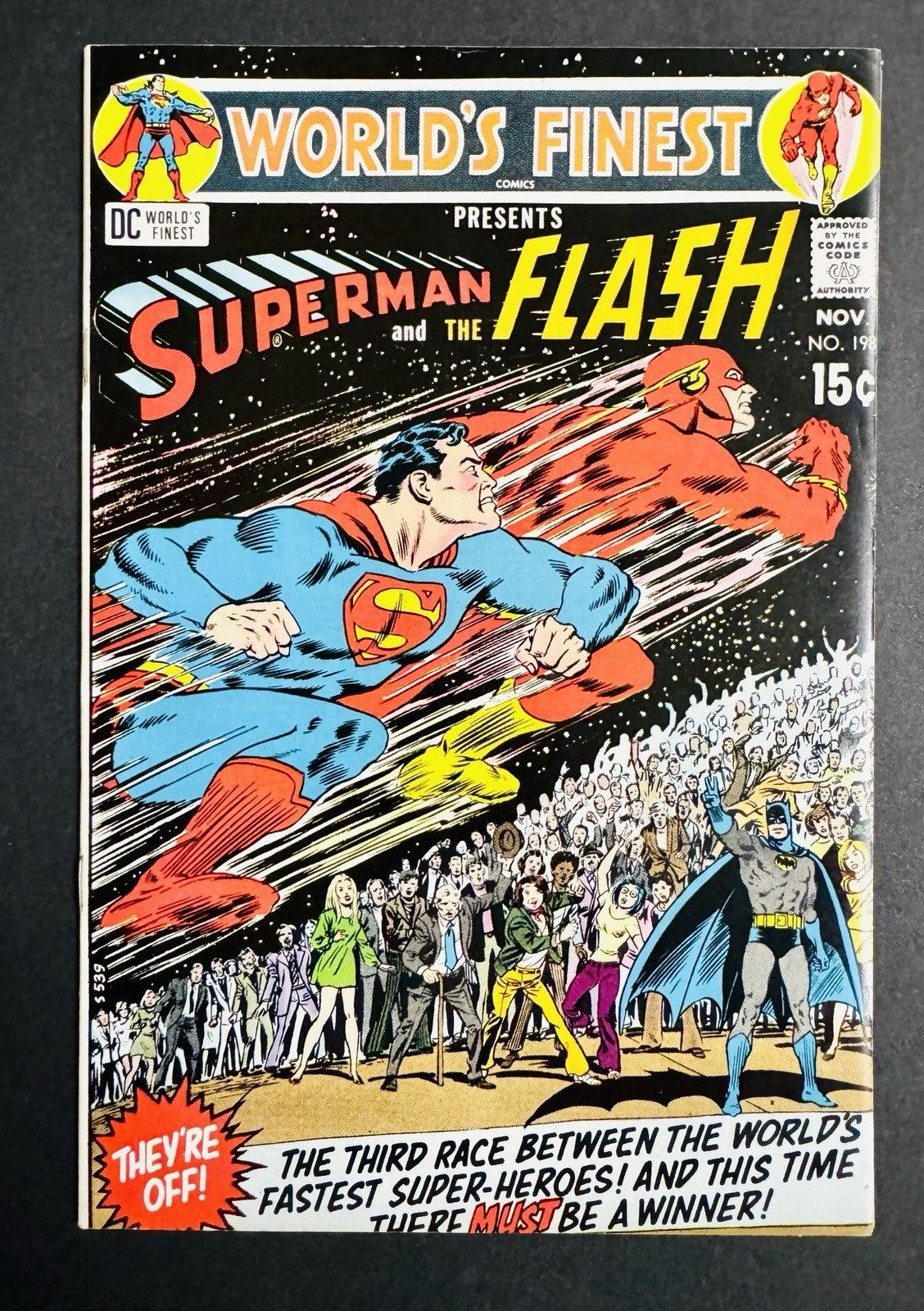 World’s Finest Comics #198 VF+ 3rd Superman vs. Flash