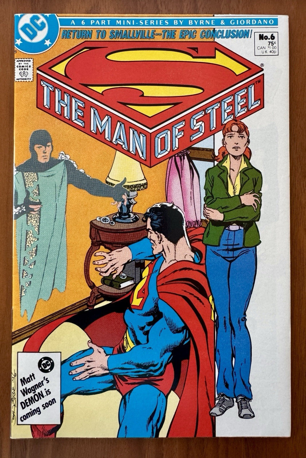 Man of Steel #1-6 Superman Complete Mini Series DC Comics 1986 NM