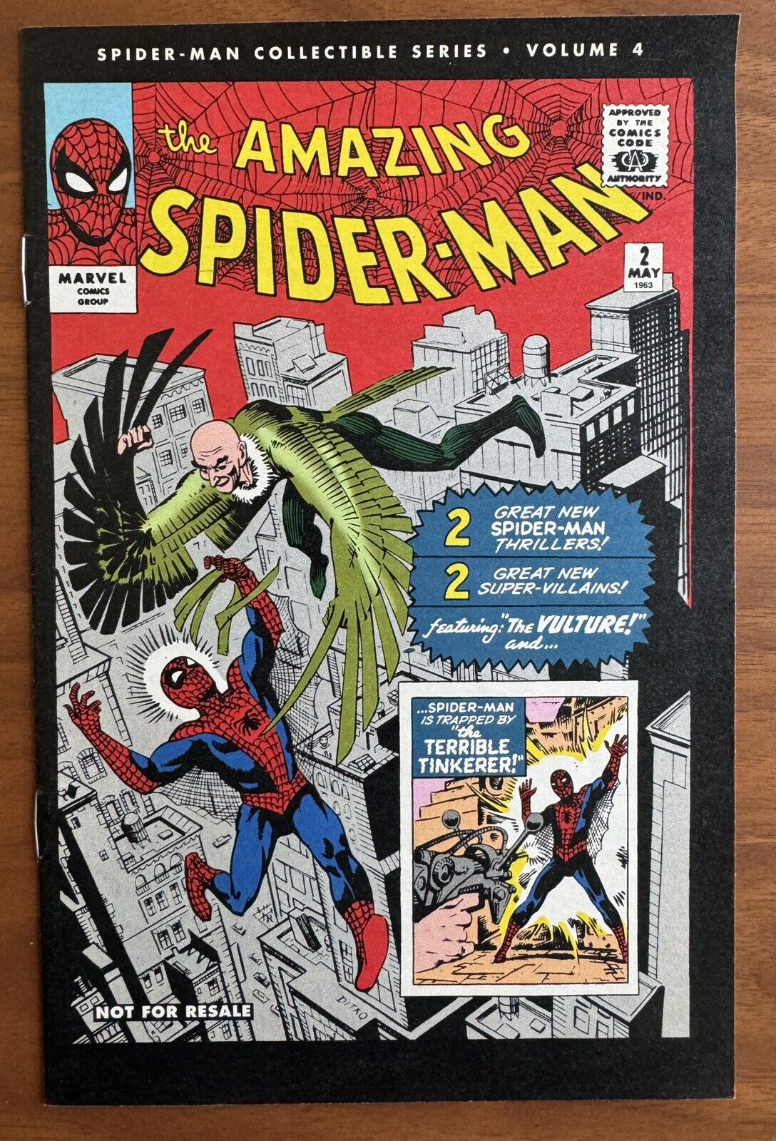 Spider-Man Collectible Series Vol 3 Reprint Amazing Spider-man #1, 2, 10 & 11