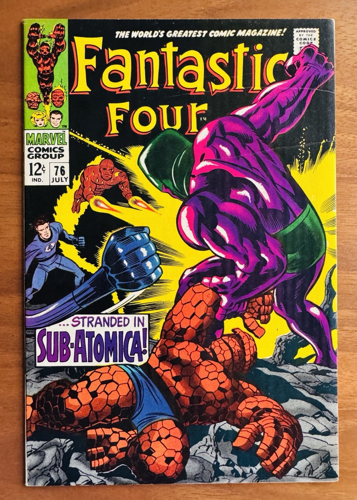 Fantastic Four #76 - VF/NM 9.0