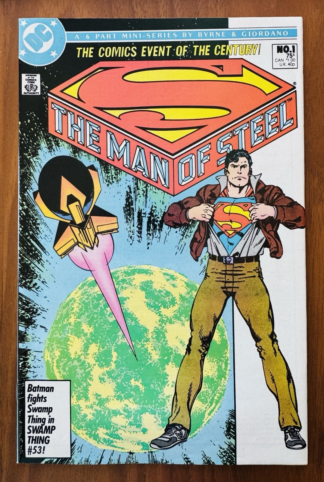 Man of Steel #1-6 Superman Complete Mini Series DC Comics 1986 NM