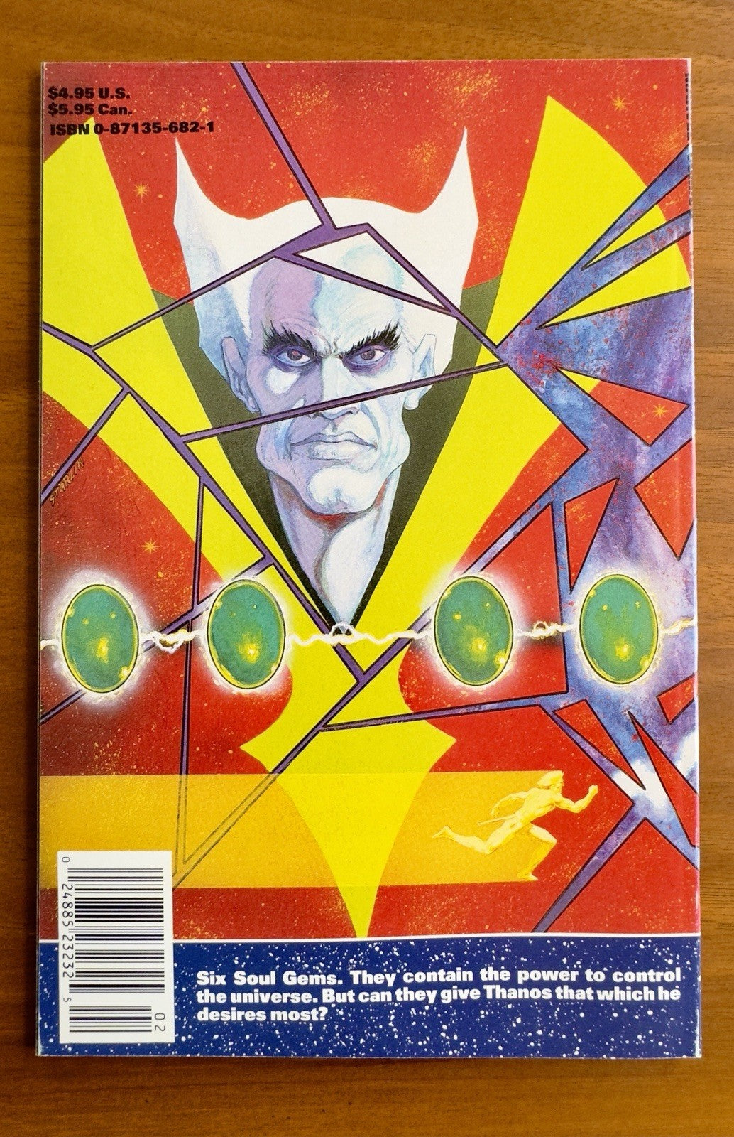 The Thanos Quest # 2 VFNM Newsstand