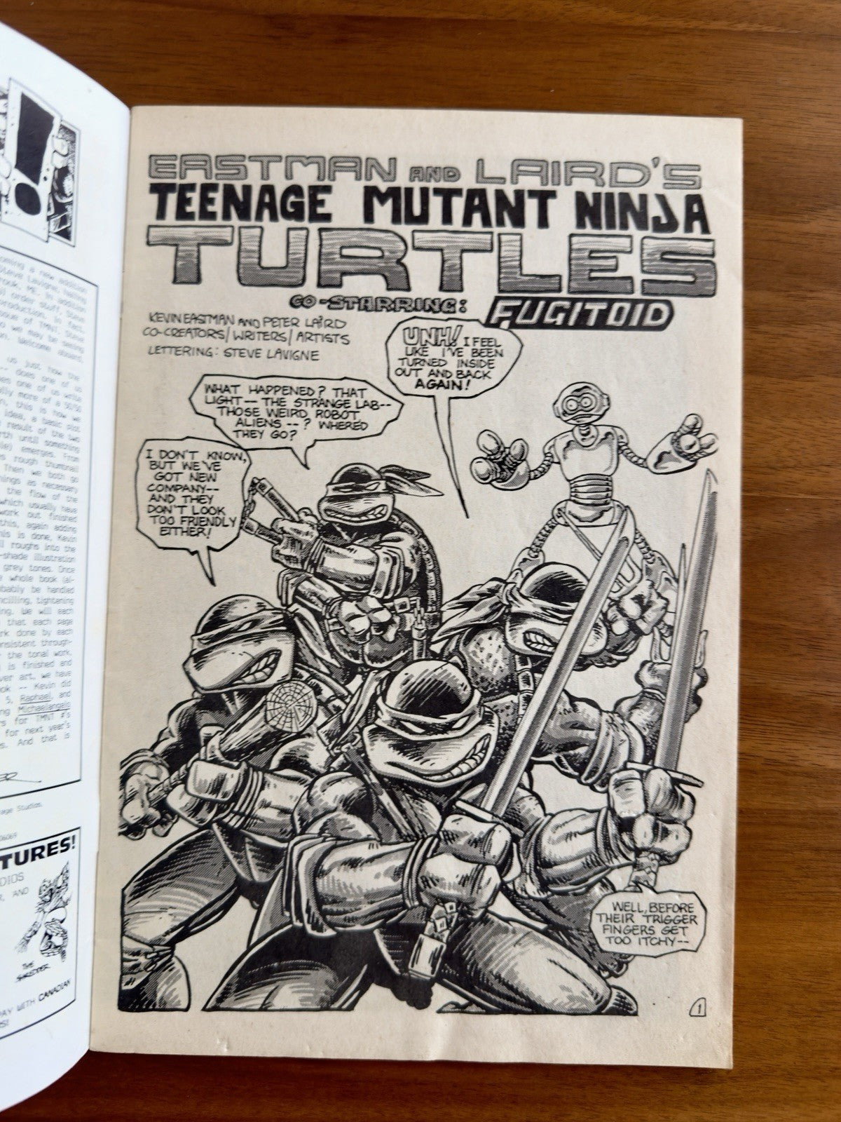 Eastman and Laird's Teenage Mutant Ninja Turtles #5 Fine 6.0