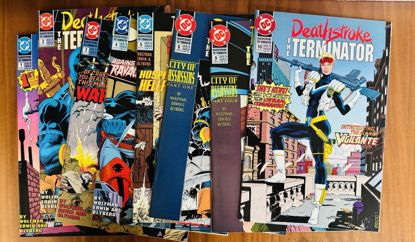 Deathstroke: The Terminator #1 - 10 -(8 Issues) NM