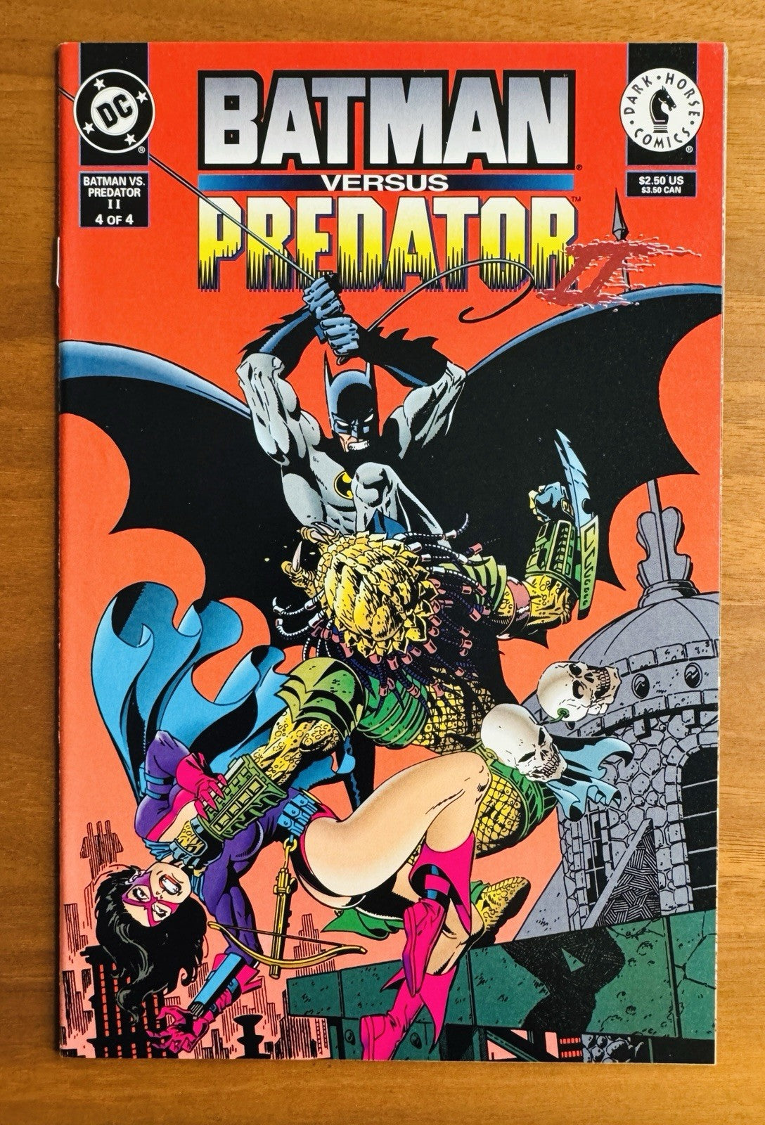 Batman versus Predator II #1, 2, 3, 4 (complete series) NM