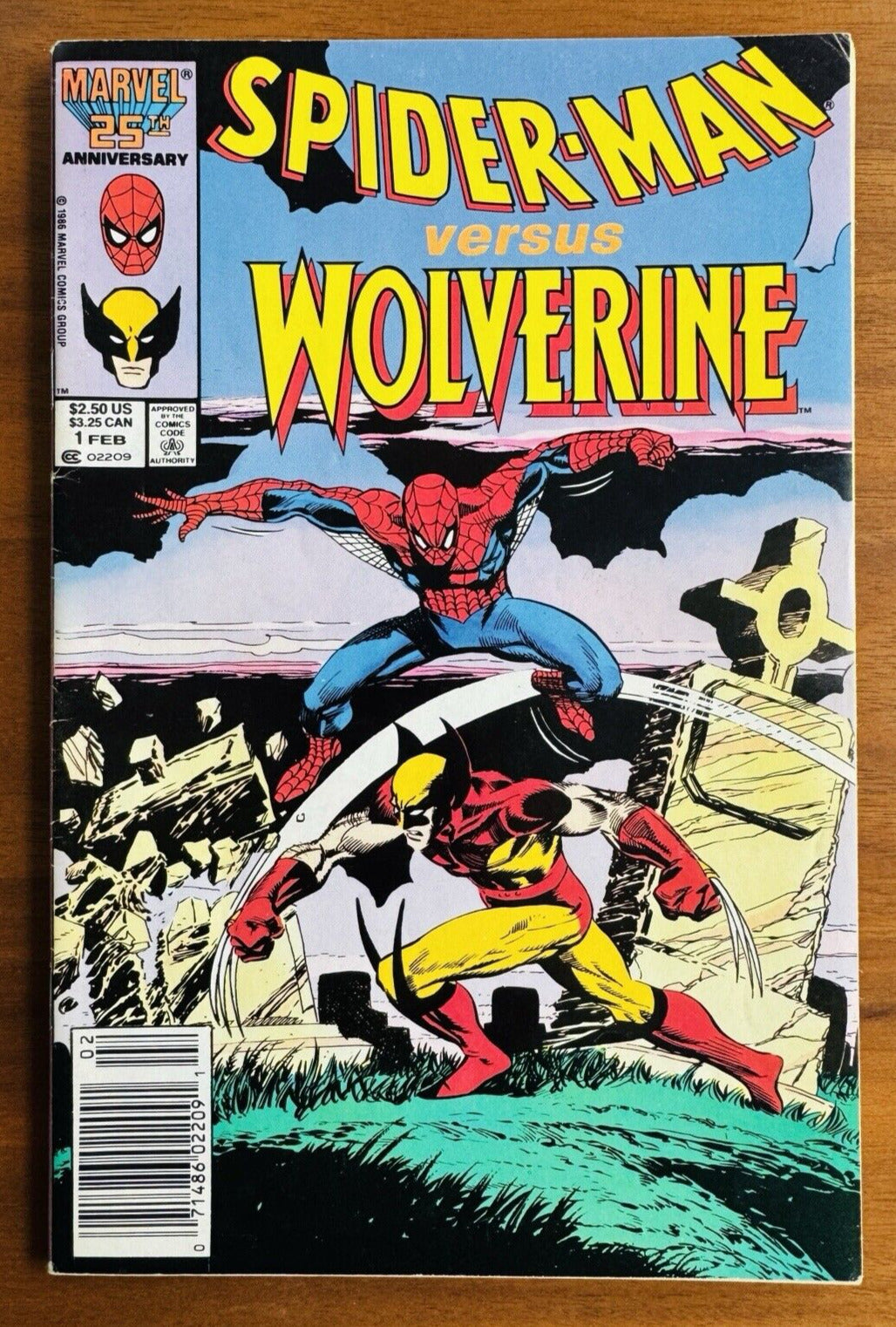 Spider-Man Versus Wolverine #1 NM- 9.2