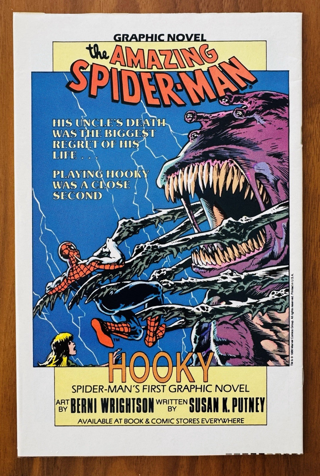 Marvel Age #41 Stan Lee Photo Cover NM 9.4
