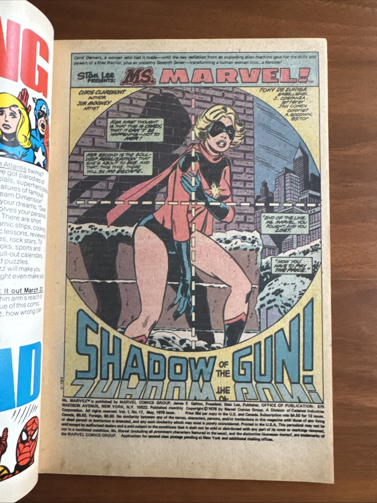 Ms. Marvel #17 - (1978 Marvel) 2nd Cameo Mystique VF 8.0