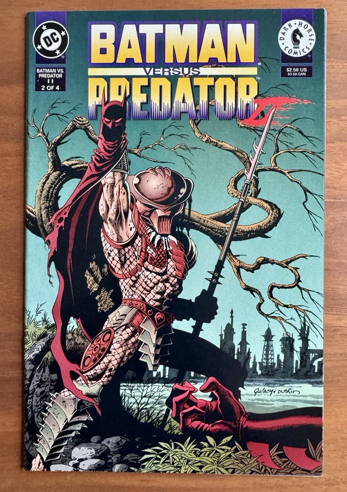 Batman versus Predator II #1, 2, 3, 4 (complete series) NM