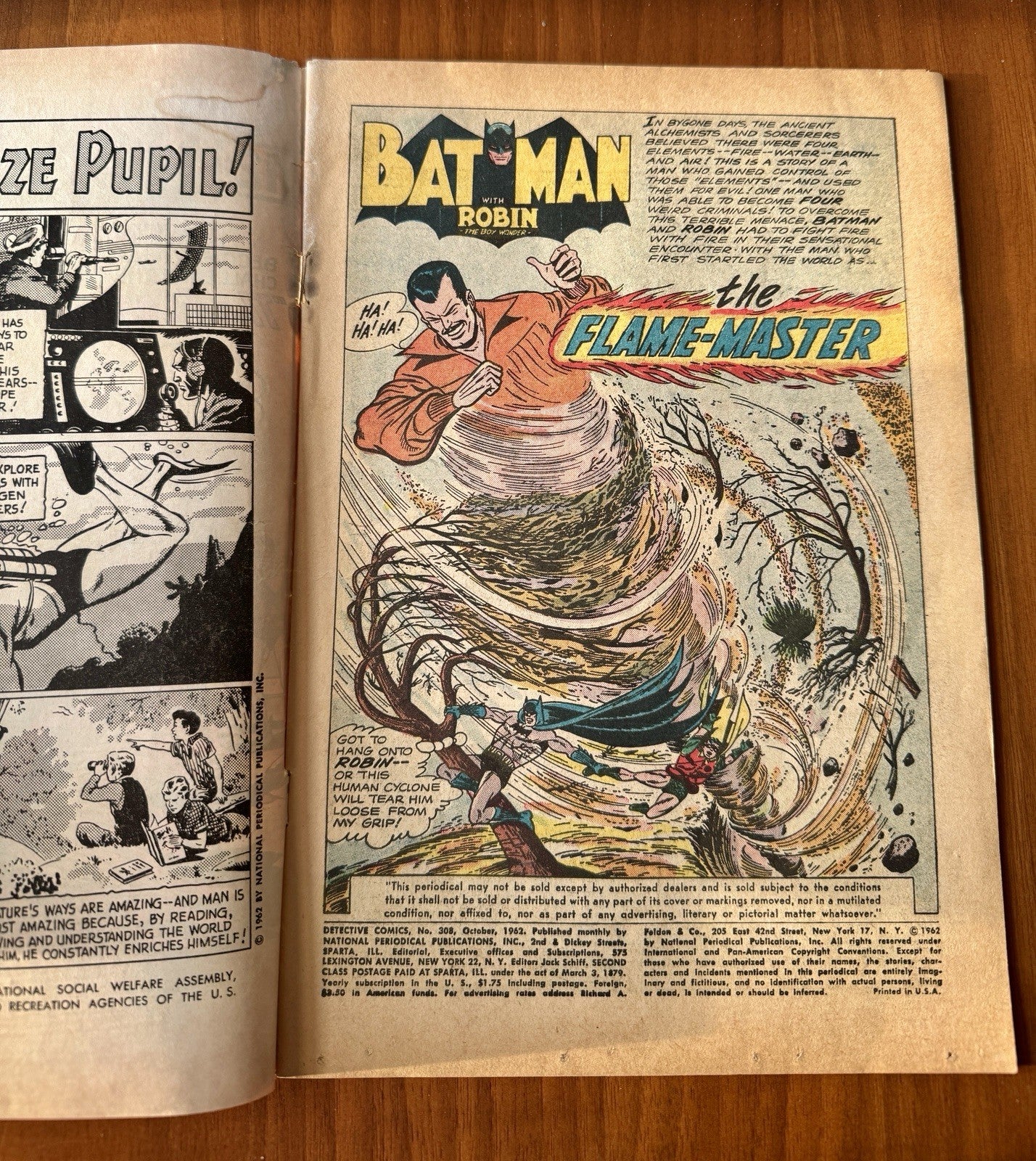 Detective Comics # 308 VG 4.9