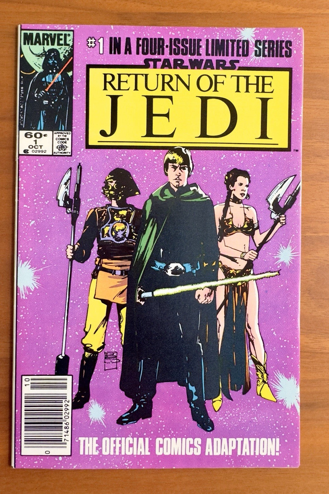 Star Wars Return of the Jedi 1,2,3,4 Complete Set VF